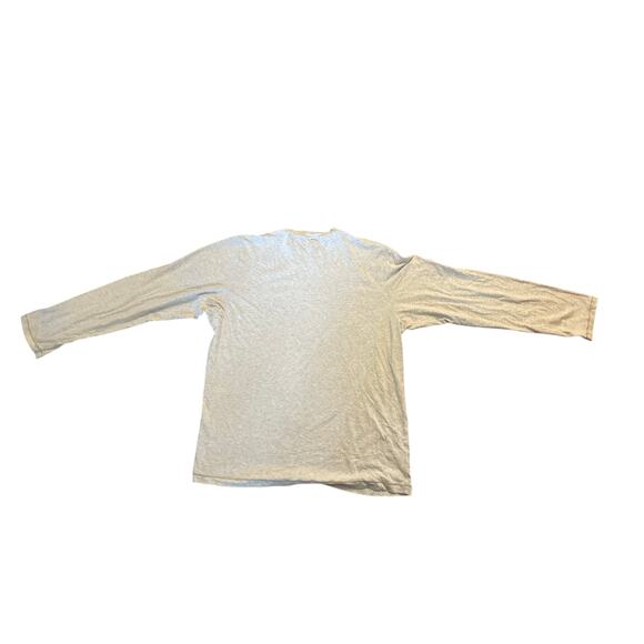 Men M Skims Beige Long Sleeved Tee T-Shirt Top Crewneck Pullover Modal Cotton - Picture 3 of 5